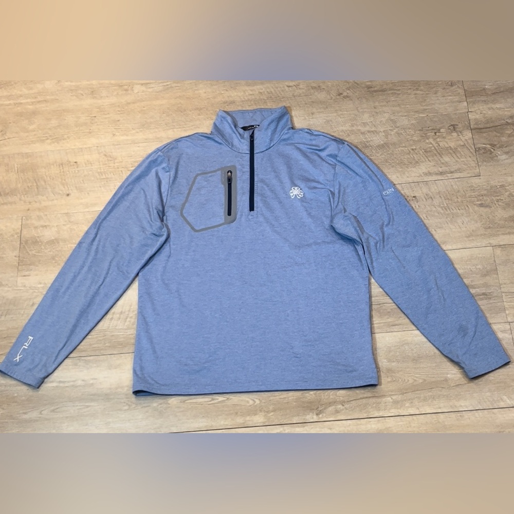 RLX Ralph Lauren Blue Long Sleeve Shirt